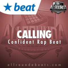 Instrumental - CALLING - (Confident Hip Hop Beat by Allrounda)