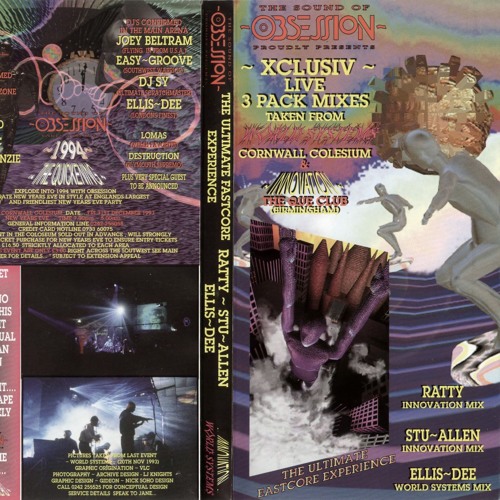 Stu Allan -Obsession-Innovation -The Ultimate Fastcore Experience - 1993