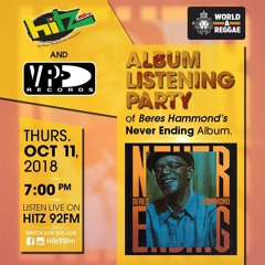 Beres Hammond 'Never Ending' Launch - October 11 - 2018