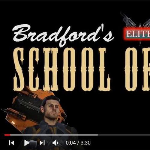 Bradford's Elite Dangerous School of Flying - theme guitar version 80's trash