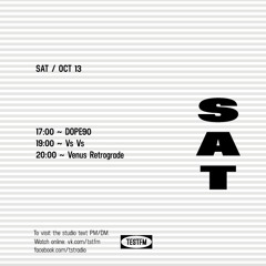 TESTFM w/ KOSM14 — 13/10/2018