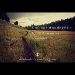 Scarecrows are people too... [naviarhaiku249]