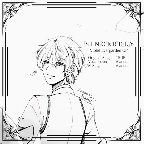 Stream ヴァイオレット エヴァーガーデン Sincerely 歌ってみた By Noroi Alanera Listen Online For Free On Soundcloud
