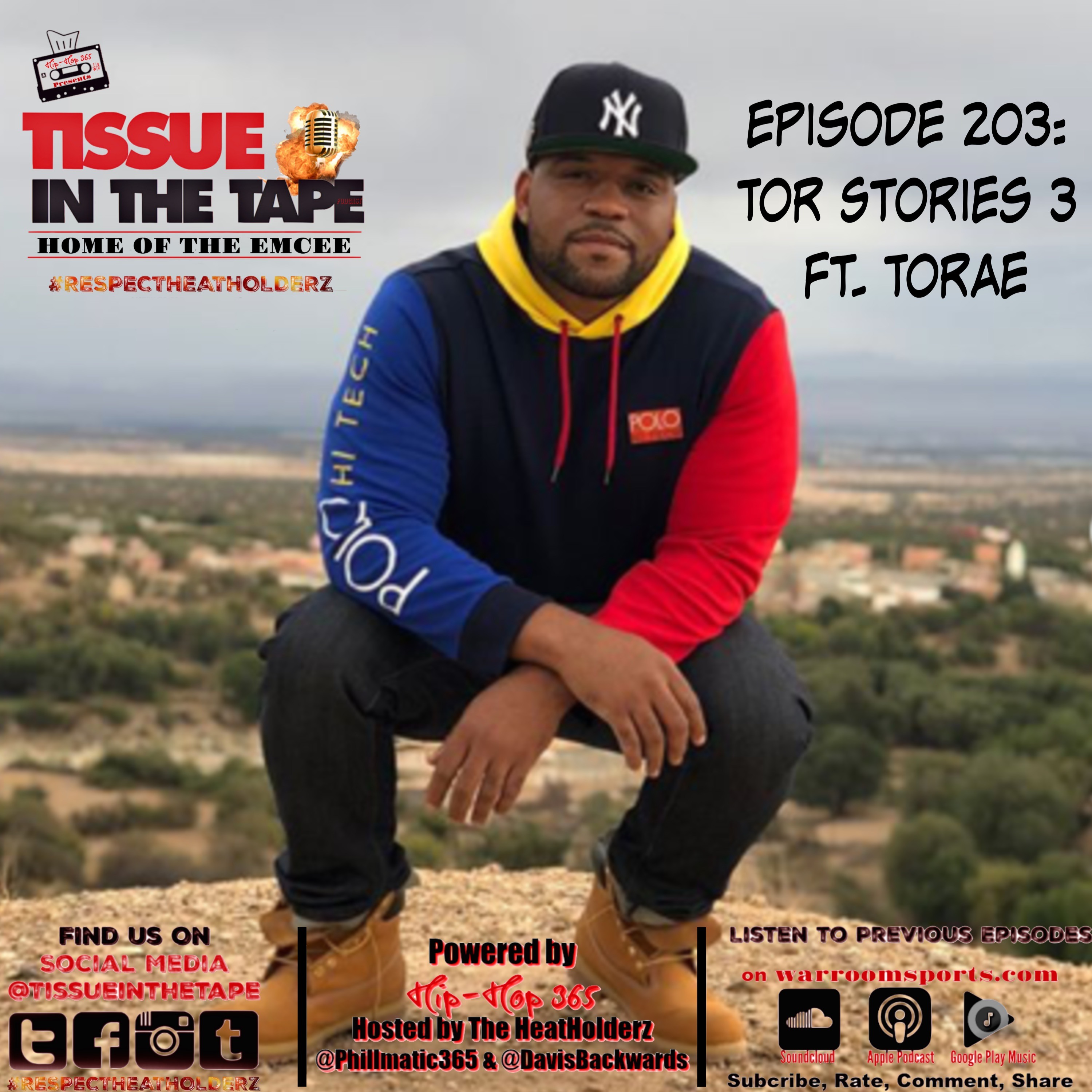Tissue in The Tape The Hip-Hop Culture Podcast