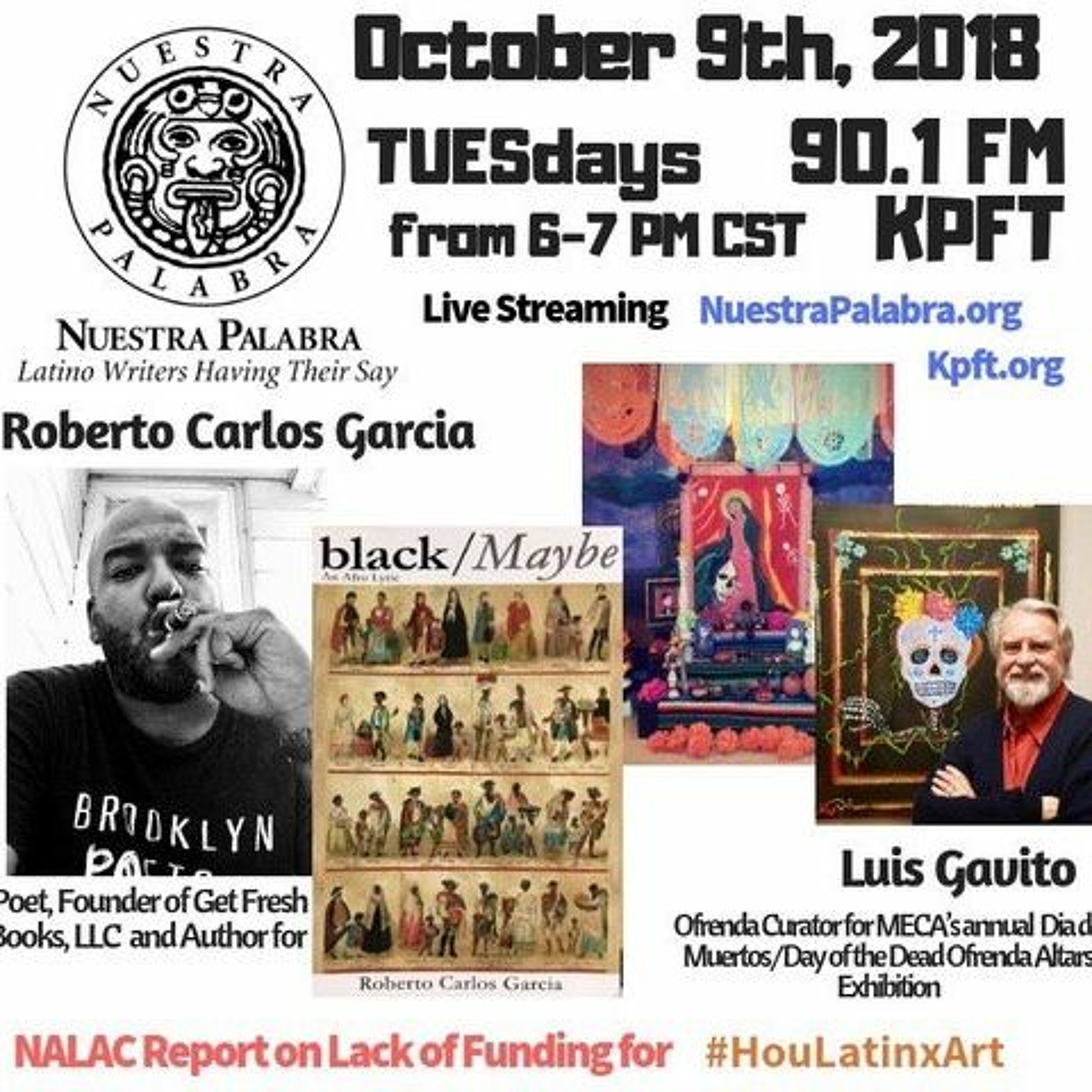 Nuestra Palabra: Latino Writers Have Their Say w/ Tony Diaz