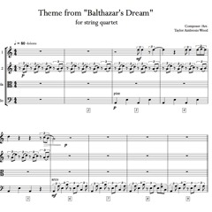 Theme from Balthazar’s Dream for String Quartet (LIVE from the Victoria and Albert Museum in London)