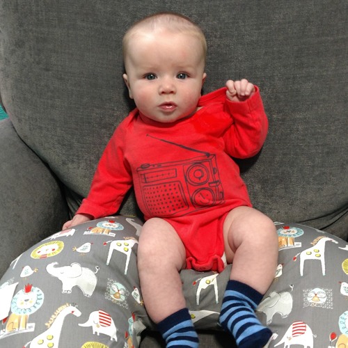 Baby's first public radio shout-out