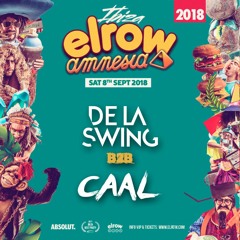 De La Swing b2b CAAL @ Elrow Ibiza at Amnesia Ibiza (SEPT - 2018)