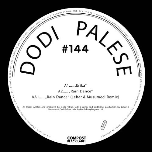 EXCLUSIVE: Dodi Palese - Rain Dance [Compost]