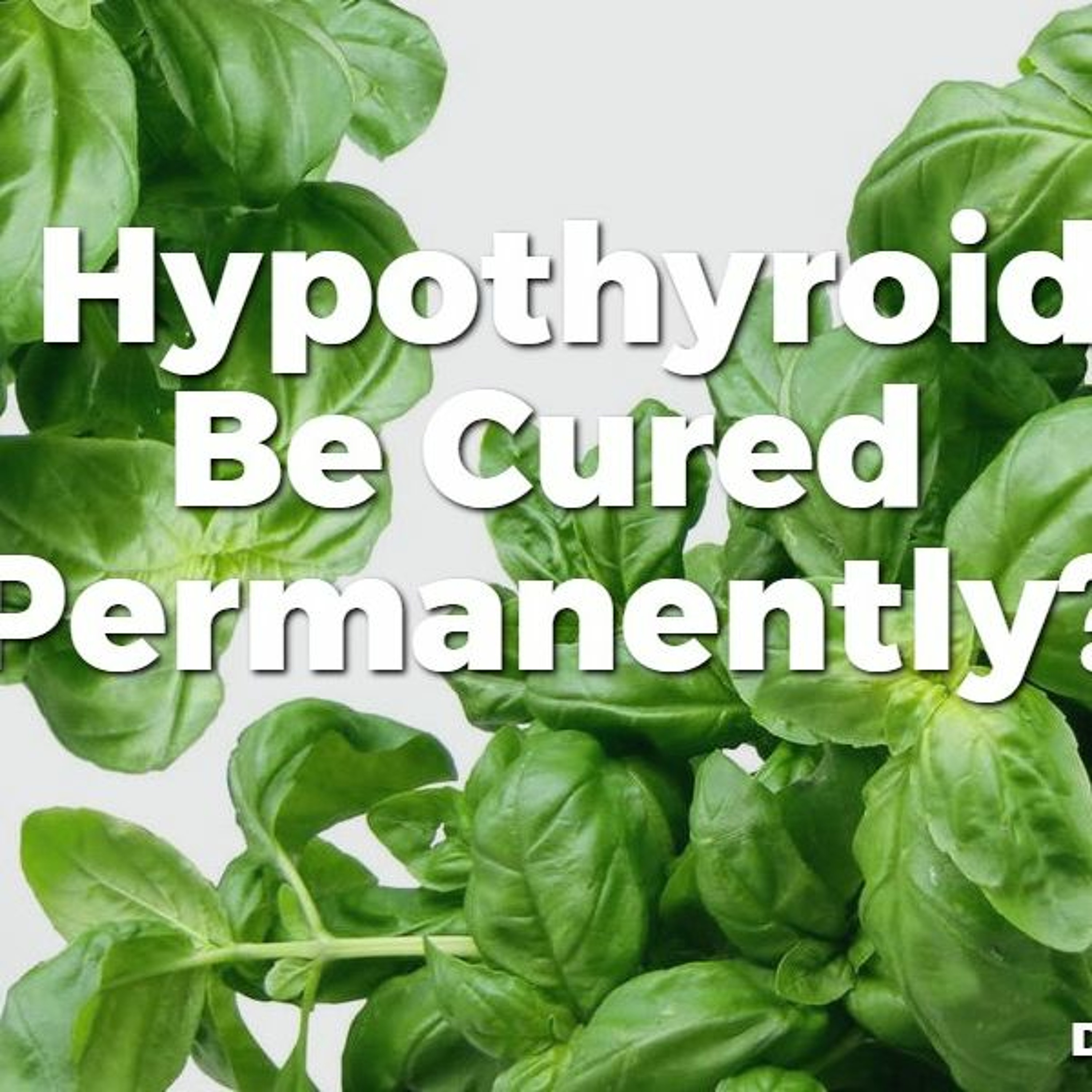 #44 Can Hypothyroidism Be Cured Permanently?