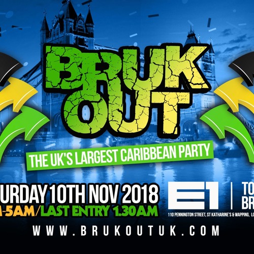 BRUK OUT - Sat 10th Nov - OFFICIAL MIX (Mixed by DJ Nate)