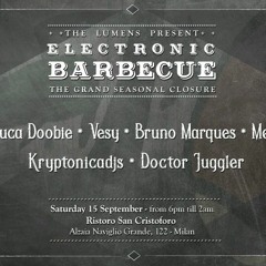Kryptonicadjs @ Electronic Barbecue (MI)_Saturday, 15/09/2018 Set time 19:30-21:00 FREE DOWNLOAD