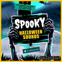 SPOOKY HALLOWEEN SOUND EFFECTS LIBRARY - Scary, Horror, Creepy Sounds, Ambiences, Voice Over & Foley