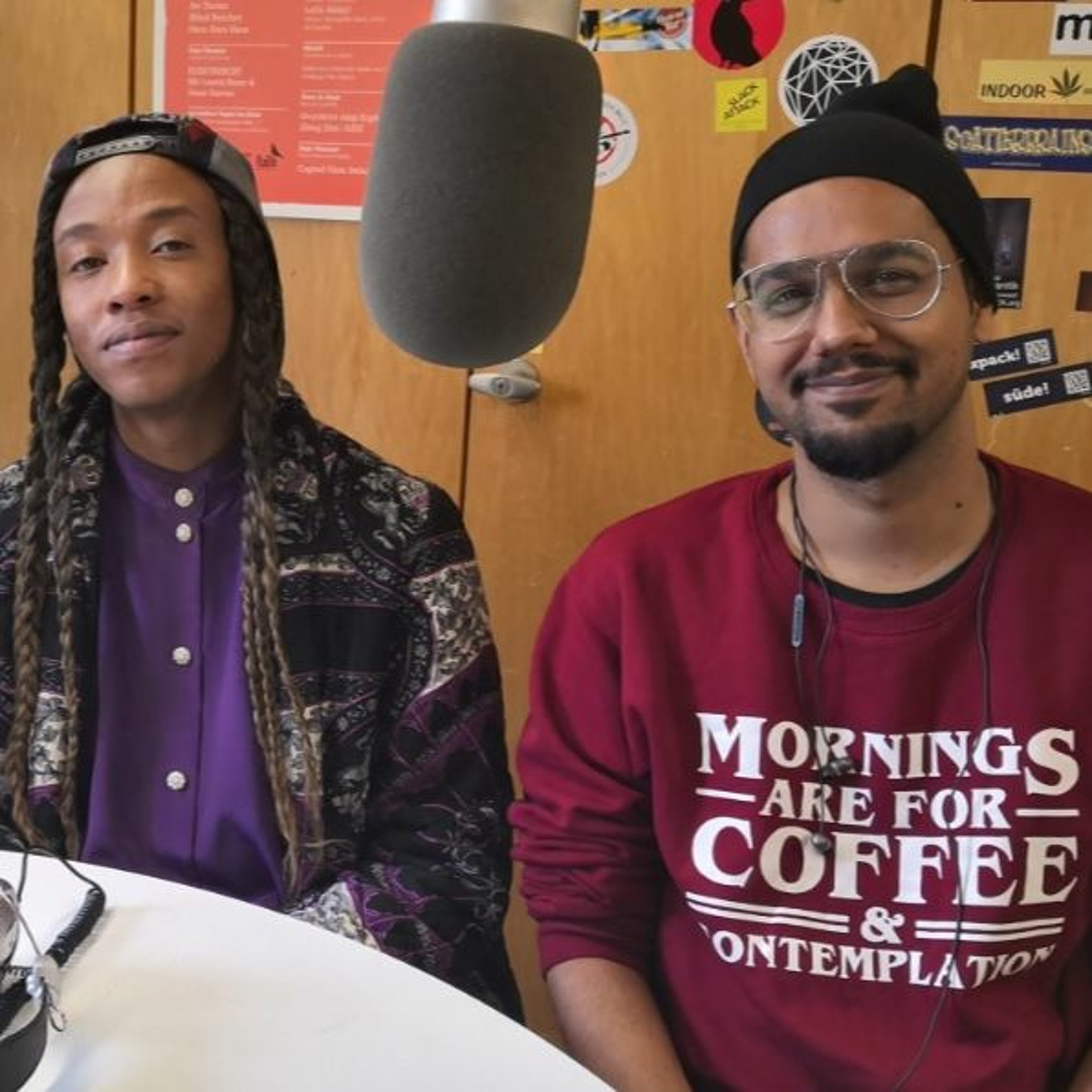 Umlilo (South Africa) and Ali Gul Pir (Pakistan) - uncut RaBe interview with the two musicians episode artwork