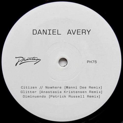 Premiere: Daniel Avery 'Glitter' (Anastasia Kristensen's Rework)