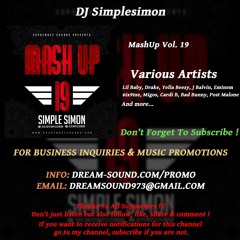 DJ Simplesimon  - MashUp Vol. 19 (Rap, Hip-Hop, Dancehall & Afrobeat Mixtape 2018)