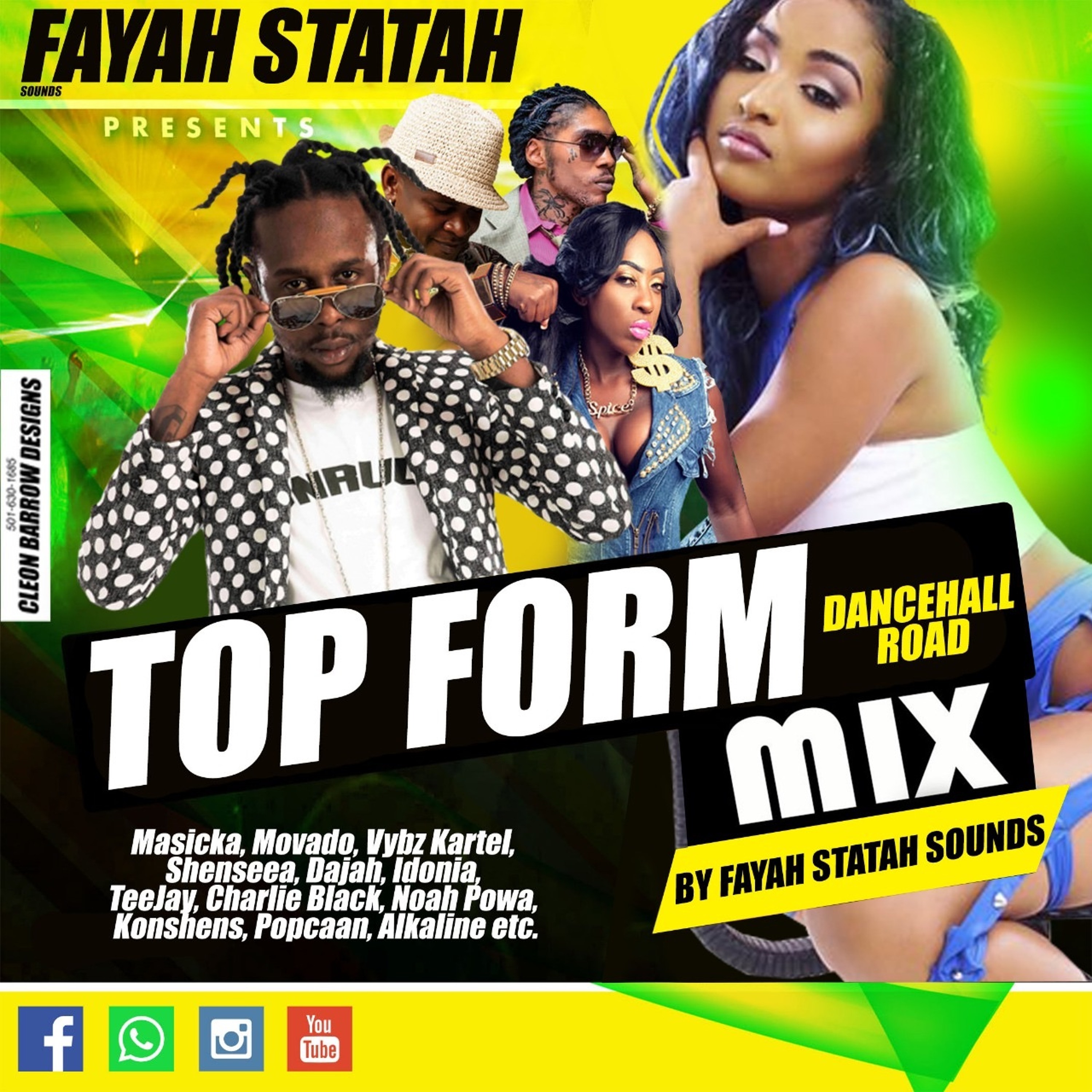 TOP FORM DANCEHALL ROAD MIX VOL. 1 episode artwork
