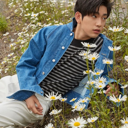 the day by jinyoung but you're at a coffee shop