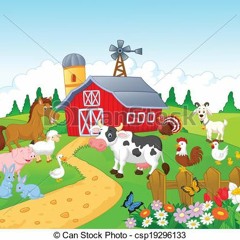 قصص اطفال قبل النوم- المزرعة السعيدة -تاليف و صوت ايمي مصطفي