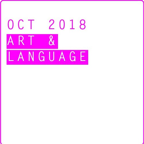 Art & Language (Oct 2018) / Tilt West Roundtable Discussion