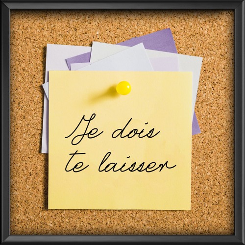 Je dois te laisser