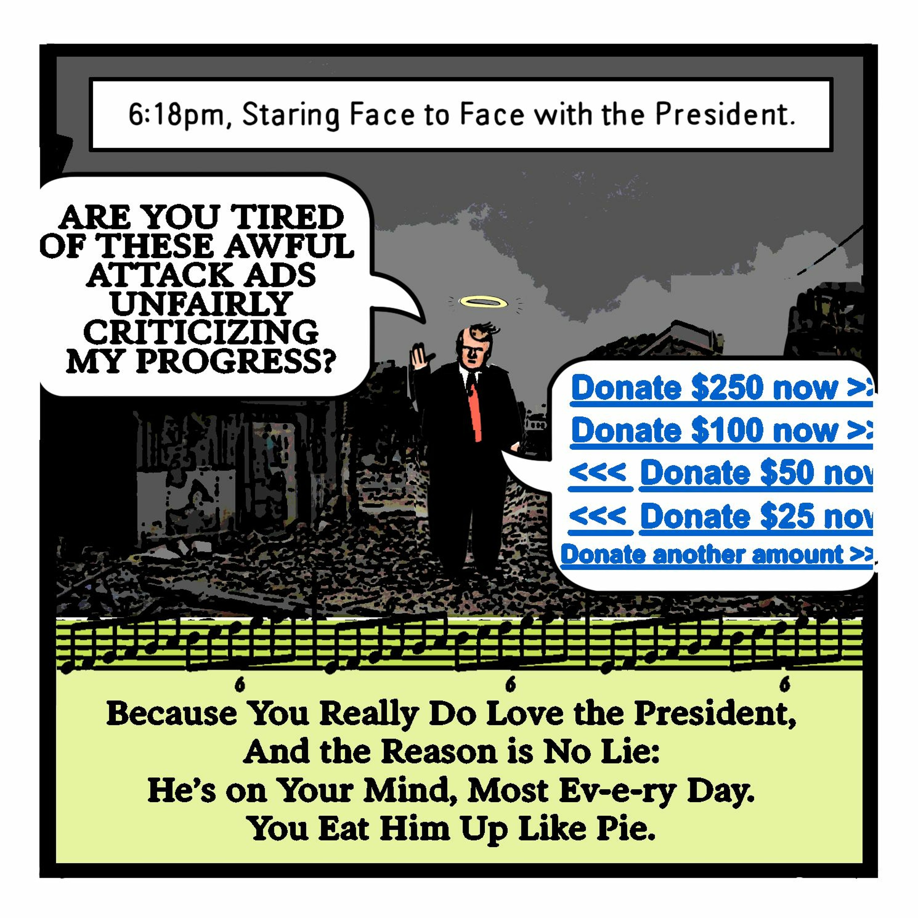 THE BUREAU: 6:18pm, Staring Face to Face with the President and Wanting to Cut Him in the Throat. episode artwork