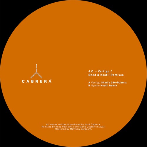 CBR13 - J.C.  - Vertigo (Shed & Kastil remixes) Snippets
