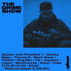The Grime Show: Spooky with President T, Sharky Major, Tommy B, Logan, Micofcourse & more