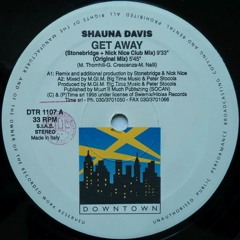 SHAUNA DAVIS -  GET AWAY ( STONEBRIDGE + NICK NICE CLUB MIX )