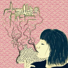 Mongoose drinks from carav in gloom