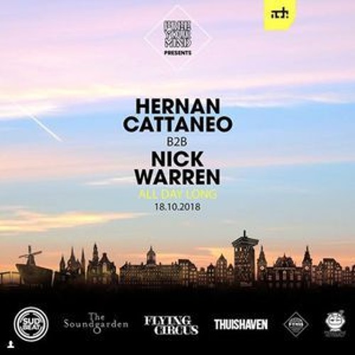 Nick Warren B2b Hernan Cattaneo (Part 2) Free Your Mind - ADE 2018 (BE - AT.TV)