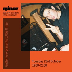 GutterFunk presents DJ Die & Inja - 23rd October 2018