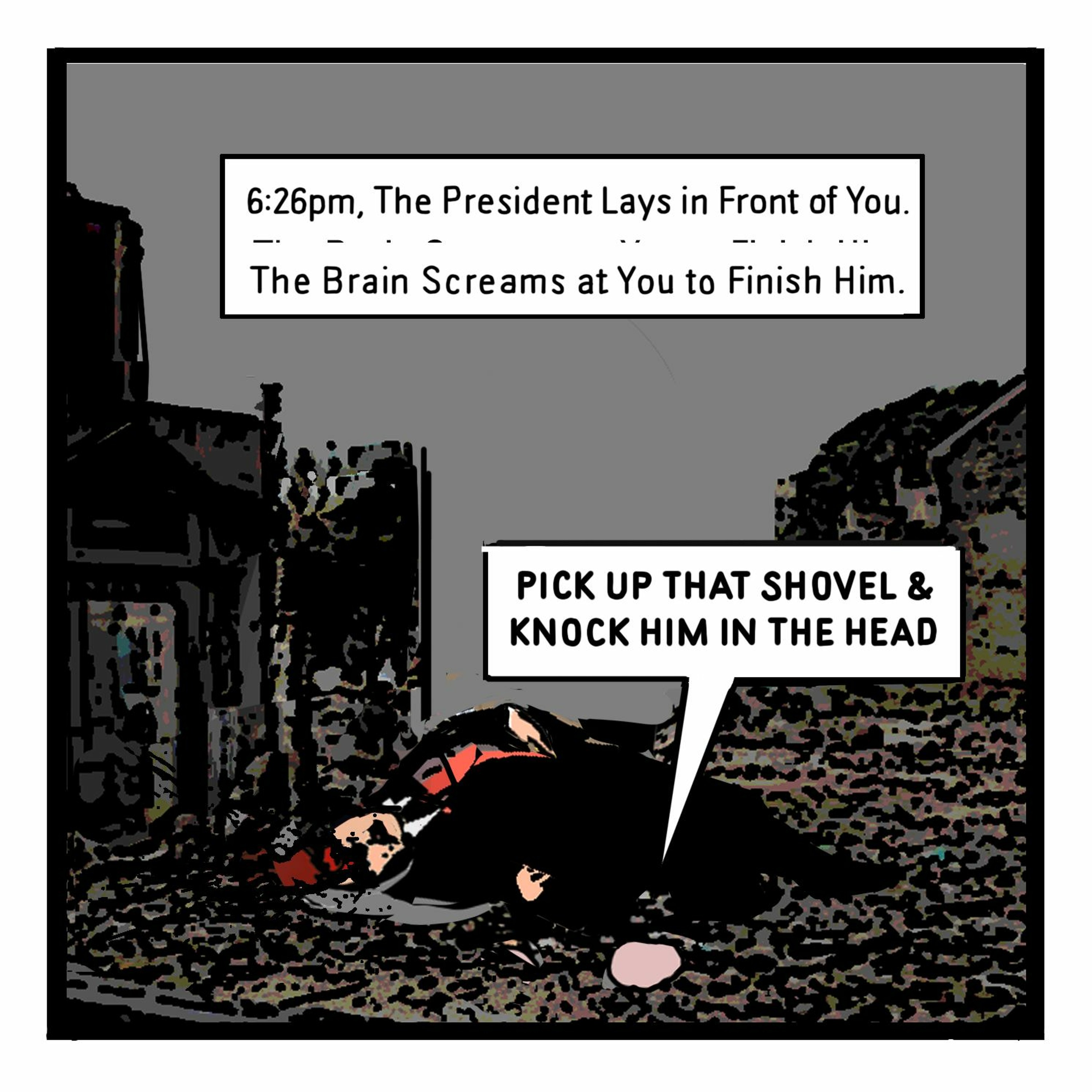 THE BUREAU: 6:26pm, His Eyes Bug Out and He Begins to Malfunction. episode artwork