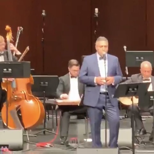 Chadi Kassem Sings Ahwak with the National Arab Orchestra