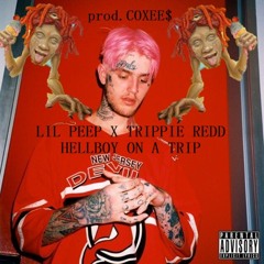 Lil Peep X Trippie Redd Type Beat "Hellboy On A Trip" (prod. COXEE$)