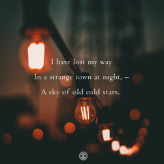 I have lost my way (Naviarhaiku 251)