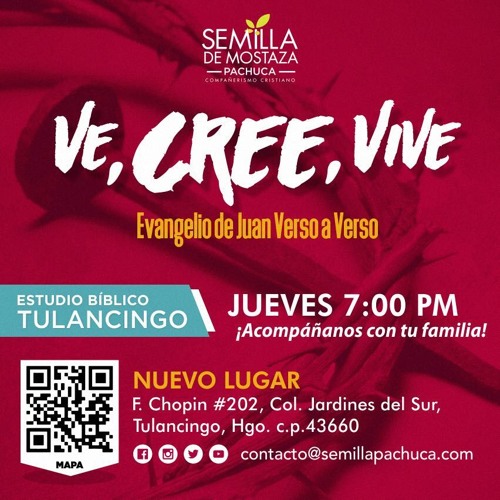 19 No Temas Confía En Jesús Juan 6 16 20 Tulancingo
