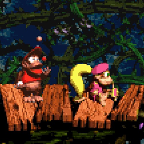 Donkey Kong Country 2 - Stickerbrush Symphony [VRC6]