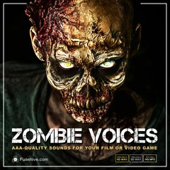 ZOMBIE VOICE SAMPLES - Creepy Horror Game Character Humanoid Monster Sound Effects Library [Preview]