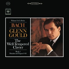 J. S. Bach - WTC I Prelude & Fugue No. 10 in E Minor BWV 855 - Glenn Gould (1964)