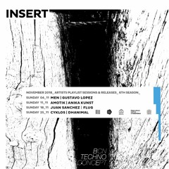 November 2018 - 6th season Insertclub Artists Playlists and releases
