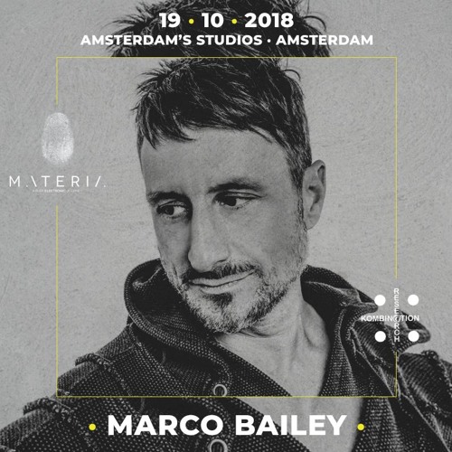Marco Bailey Live at MATERIA x Kombination Research @ Verknipt, Amsterdam Dance Event [19/10/2018]