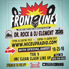 Front Lines 10/25/18 with Tek 9, Black Kolaz, and JFX vs Stay Positive Sound