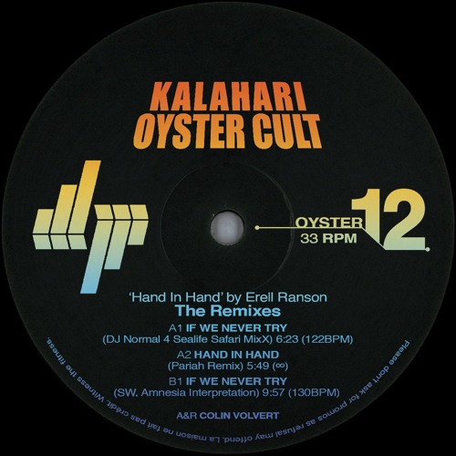 Erell Ranson - Hand In Hand Remixed By DJ Normal 4, Pariah & SW. (OYSTER12 - Snippets)
