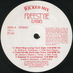 I Won't Stop Loving You (Wicked Mix)