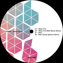Premiere : ADMNTi - Make It So (BNKVIN001)