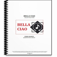 Bella Cia | Italian Folk Song | String Quartet | Sheet Music