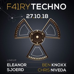 DJ Sjoerd @ F41RY TECHNO/Boccaccio Beach 27-10-2018