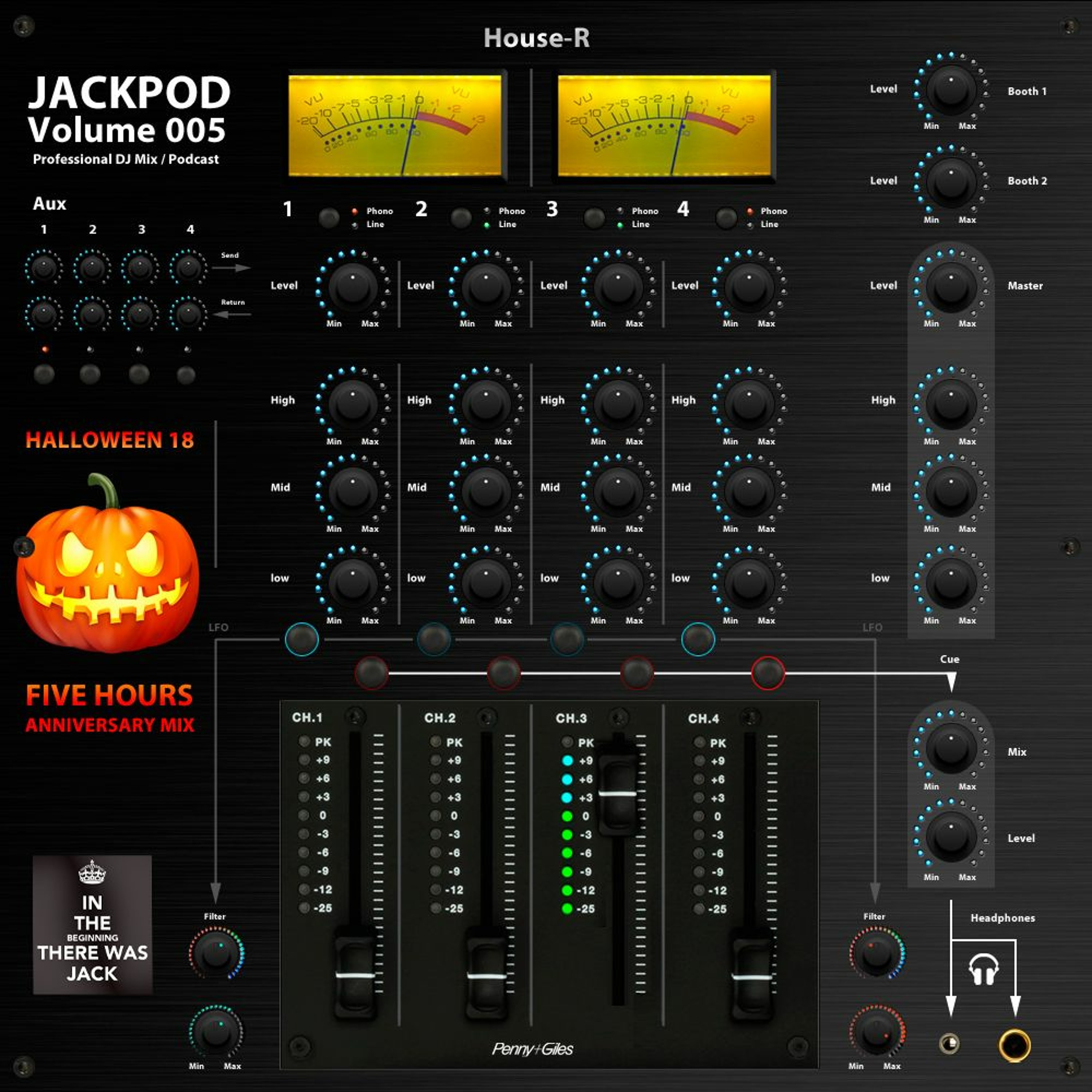 Jackpod Vol. 005 (5 Hours Anniversary Halloween Mix) episode artwork