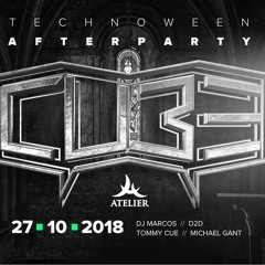 26.10.18 CUBE Technoween // official afterparty // Atelier club